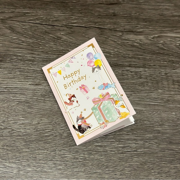 Miniature Kittens Cat Birthday Card ❘ Celebrate Card ❘ Happy Birthday Card - Picture 3 of 8